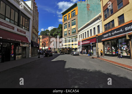 North Broadway im Getty Square Yonkers New York Stockfoto