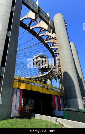 New York-Pavillon aus dem 1964 Weltausstellung Flushing Meadows Corona Park Queens New York verlassen Stockfoto