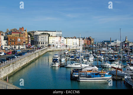 Die Royal Harbour in Ramsgate, Kent, UK Stockfoto