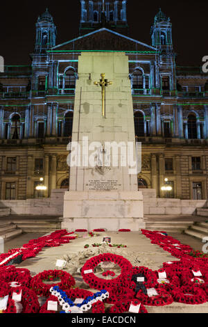 Kenotaph, George Square, Glasgow. Stockfoto