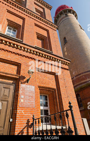 Rügen, alten und neuen Leuchtturm, Kap Arkona (Kap Arkona), Mecklenburg-West Pomerania, Deutschland, Europa Stockfoto