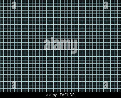 Abstrakte schwarzen quadratischen Hintergrund technischer Präzision matrix Stockfoto