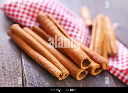 Zimt Stockfoto