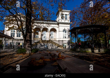 Phenix Schloss, Gartenrestaurant, Letna Park Prag Tschechische Republik Stockfoto