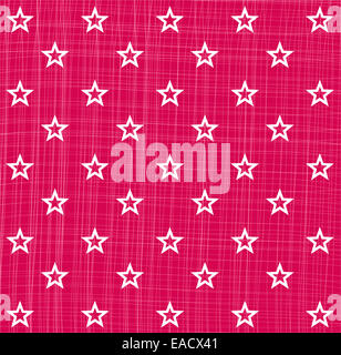 Stern Sterne Sternmuster Muster Muster Sternenmuster rosa Kontur Struktur Hintergrund Wohnaccesoires Weihnachten Heilig Abend Grafik Stockfoto