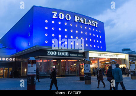 Neu eröffneten Zoo Palast Kino, Charlottenburg, Berlin, Deutschland Stockfoto