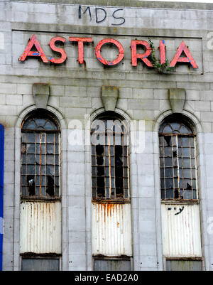 Das verendete Theater Astoria in Brighton wurde geschlossen Stockfoto