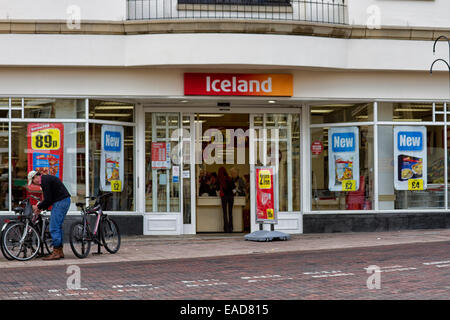 Island Food Store, Bury St Edmunds, Suffolk, UK Stockfoto