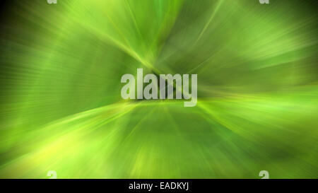 Grüne unscharfen Muster. Bewegungsunschärfe Hintergrund mit Dreieck Stockfoto