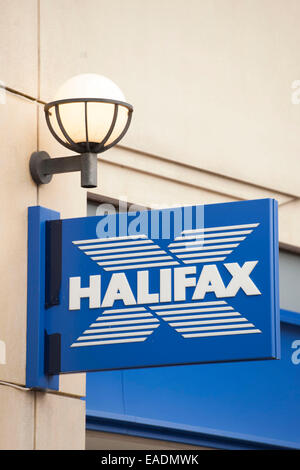 Halifax Bank Zeichen logo Stockfoto