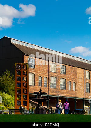 Das Museum von Eisen bei Coalbrookdale Shropshire England UK habe durch die Ironbridge Gorge Museum Trust eine Industriekultur-site Stockfoto