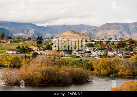 Lake Wakatipu, Frankton Stockfoto