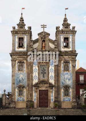 Kirche des Heiligen Ildefonso in Porto, Portugal, Europa Stockfoto