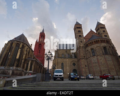 St. Johannes Kathedrale und der Basilika von St. Servatius in Maastricht, Niederlande Stockfoto