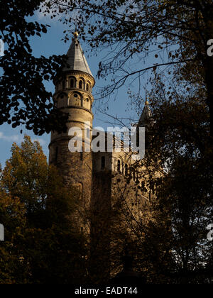 Basilika der Muttergottes romanische Kirche außen in Maastricht, Niederlande Stockfoto