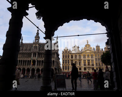 Die Grand Place in Brüssel, Belgien Stockfoto