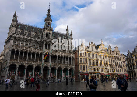 Die Grand Place in Brüssel, Belgien Stockfoto