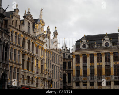 Die Grand Place in Brüssel, Belgien Stockfoto