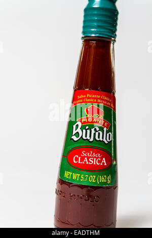 Bufalo picante Sauce an den meisten California Lebensmittelgeschäften erhältlich Stockfoto