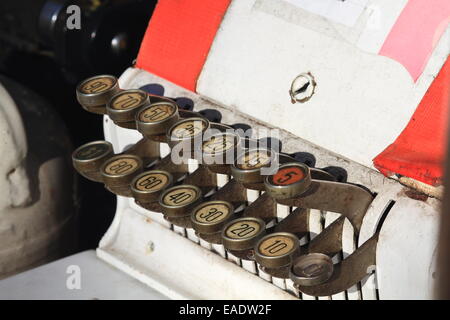 Still-Leben Foto eine antike Registrierkasse Stockfoto