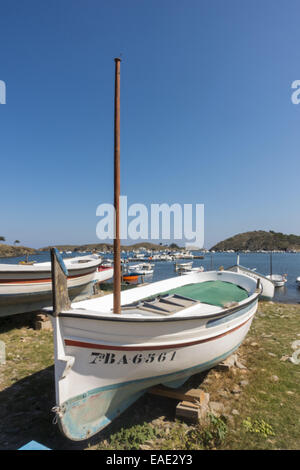 Cap de Creus, Bucht von Port Lligat, Costa Brava, Spanien, Katalanien, Portlligat Stockfoto