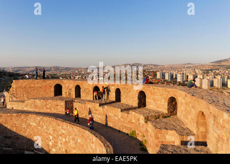 Burg von Ankara Kalesi, Ankara, Zentral-Anatolien Region, Anatolien, Türkei Stockfoto