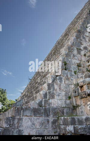 Große Pyramide von Uxmal, Maya Ruinen Mexiko Stockfoto