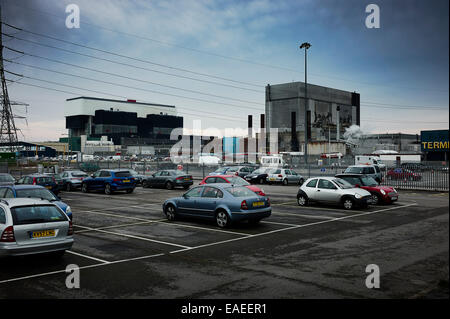 Heysham Kernkraftwerke Stockfoto