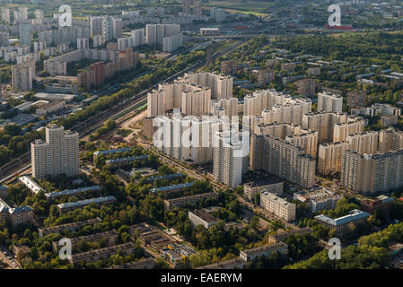 Ostankino-Turm ist ein Fernseher und Radio Tower in Moskau Stockfoto