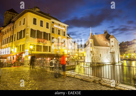 Palais de l'Île, Annecy, Rhône-Alpes, Frankreich Stockfoto