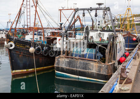 Fischerhafen von Mallaig Stockfoto