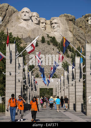 Mount Rushmore National Memorial, SD, USA Stockfoto