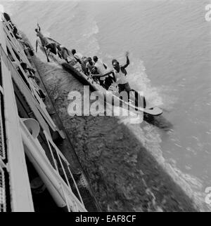 FREETOWN, LUNGI FÄHRE Stockfoto