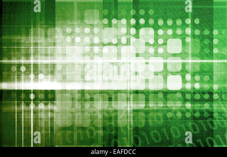 Datenschutz und einem Sicherheits-Center-Netzwerk Stockfoto