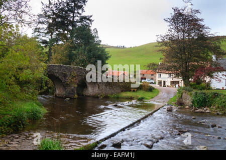 Loma Doone Farm, Malmsmead North Devon UK Stockfoto