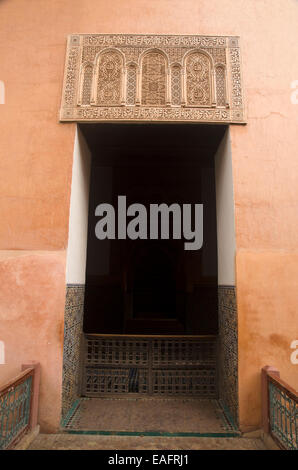 Saadian Gräber Marrakesch Marokko Stockfoto