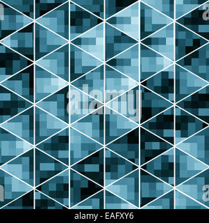Das geometrische Muster sich wiederholender Elemente Stockfoto