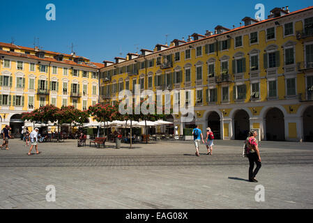 Place Garibaldi, Nizza, Frankreich. Stockfoto