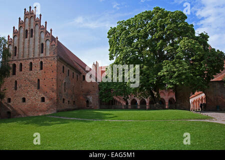 Kloster Chorin, mittelalterliche Backstein gotische Chorin Abbey im Landkreis Barnim in Brandenburg, Deutschland Stockfoto