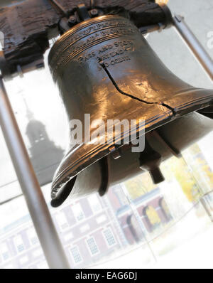 Liberty Bell, Independence National Park, Philadelphia, USA Stockfoto