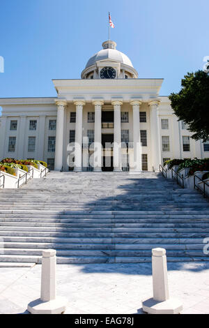 Das Alabama State Capitol Building auf "Goat Hill' in Montgomery Stockfoto