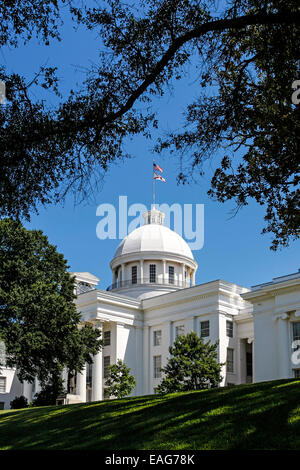 Das Alabama State Capitol Building auf "Goat Hill' in Montgomery Stockfoto