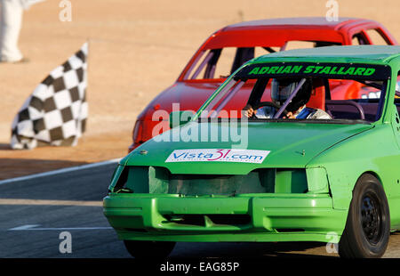 Circuito Cartagena Oval Rennen, Geschwindigkeit racing Stockfoto