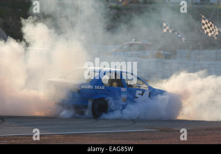 Circuito Cartagena Oval Rennen, Geschwindigkeit racing Stockfoto