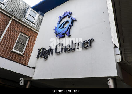 High Chelmer Einkaufszentrum in Chelmsford City in Essex, Großbritannien. Stockfoto