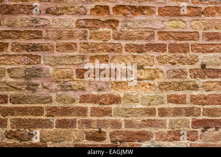 eine typische italienische Brickwall in Venedig, Italien Stockfoto