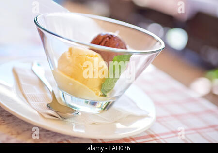 Eis Stockfoto