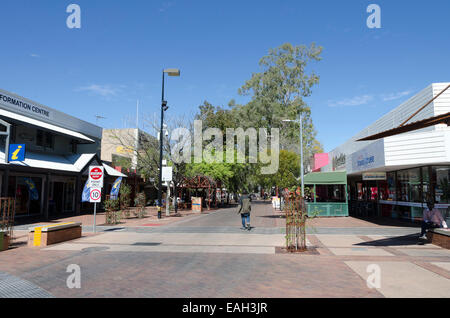 Shopping-Mall, Hartley Street, Alice Springs, Northern Territory, Australien Stockfoto