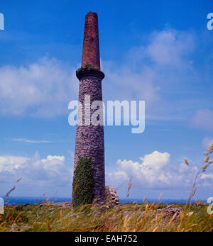 Alten Cornish Zinnmine Stockfoto