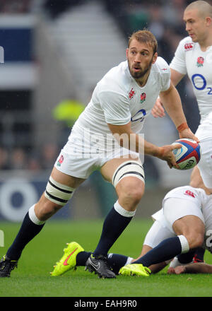 CHRIS ROBSHAW ENGLAND TWICKENHAM LONDON ENGLAND 15. November 2014 Stockfoto